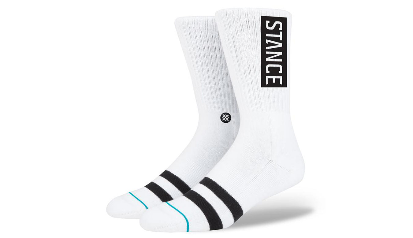 Stance Og White - Bărbați - Șosete Stance - Multicolor - M556D17OGG-WHT - Mărimea: 38-42
