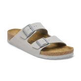 Birkenstock Arizona Birko-Flor Narrow fit Grey - Gri - Sandale Birkenstock Arizona Birko-Flor Narrow fit Grey - Gri - Sandale