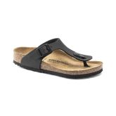 Birkenstock Gizeh Birko-Flor Narrow Fit Black - Negru - Sandale Birkenstock Gizeh Birko-Flor Narrow Fit Black - Negru - Sandale