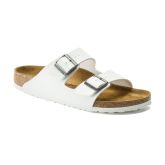 Birkenstock Arizona Birko-Flor Narrow Fit White 552683 - Alb - Sandale Birkenstock Arizona Birko-Flor Narrow Fit White 552683 - Alb - Sandale