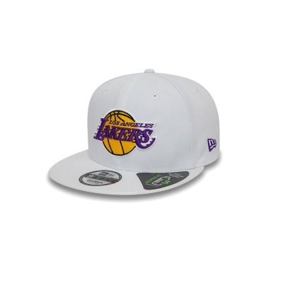 New Era LA Lakers NBA Repreve White 9FIFTY Snapback Cap - Alb - Capac