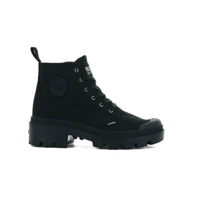 Palladium Pallabase Twill - Negru - Adidași Palladium Pallabase Twill - Negru - Adidași