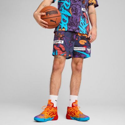 Puma x LaMelo Phoenix Blue Crystal Shorts - Albastru - Pantaloni scurti