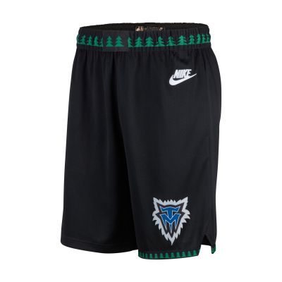 Nike Dri-FIT NBA Minnesota Timberwolves Swingman 2025/26 Hardwood Classics Shorts - Negru - Pantaloni scurti