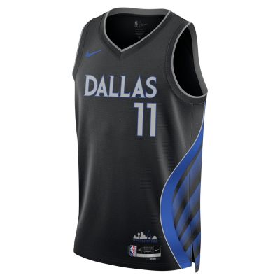 Nike NBA Kyrie Irving Dallas Mavericks City Edition Swingman Jersey Black - Negru - Jersey