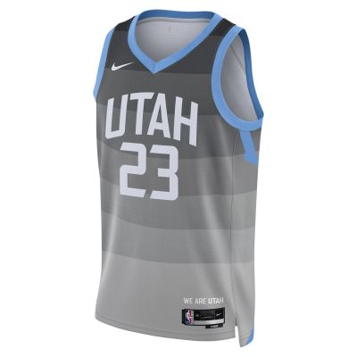 Nike Dri-FIT Utah Jazz Lauri Markkanen Swingman Jersey - Negru - Jersey