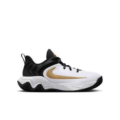 Nike Giannis Immortality 4 "Black Metallic Gold" (GS) - Negru - Adidași