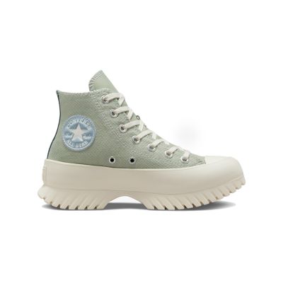 Converse Chuck Taylor All Star Lugged 2.0 Platform Denim - Verde - Adidași Converse Chuck Taylor All Star Lugged 2.0 Platform Denim - Verde - Adidași