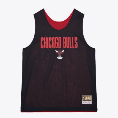 Mitchell & Ness NBA Team Glory Reversible Mesh Bulls Top - Roșu - Jersey