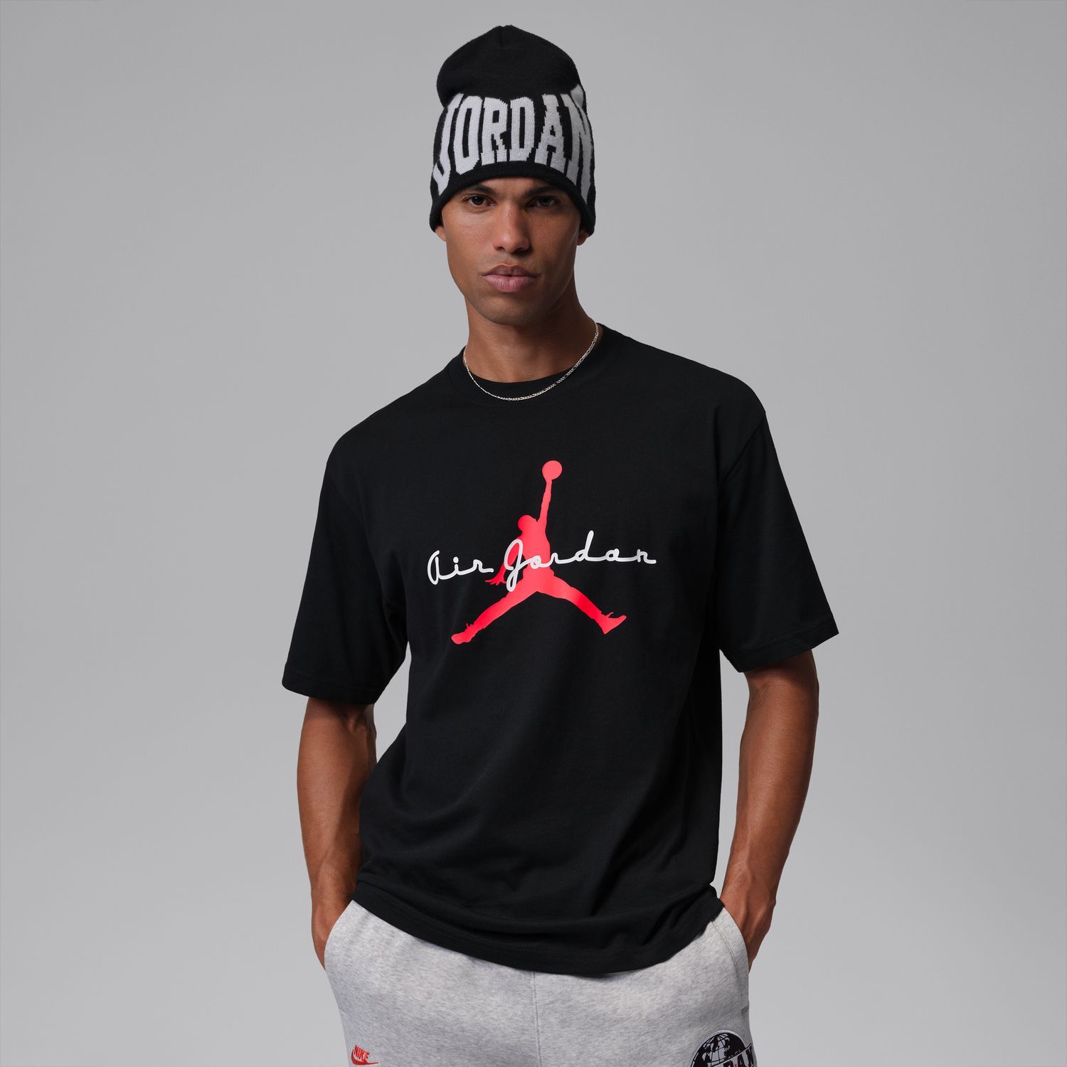 Jordan Brooklyn Graphic Tee Black - 165RON | IF3034-010