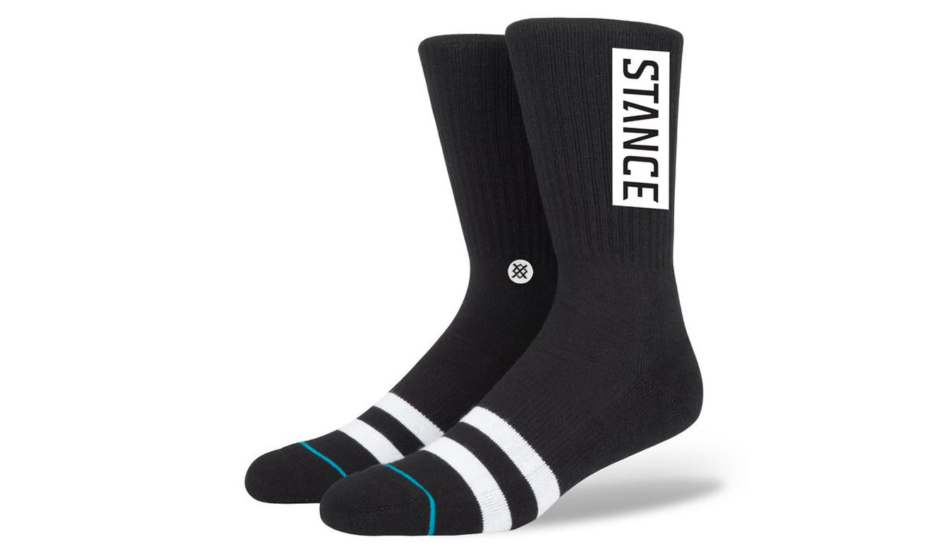 Stance Og Black - Bărbați - Șosete Stance - Multicolor - M556D17OGG-BLK - Mărimea: 38-42